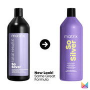SAMPON MATRIX TOTAL RESULTS  SO SILVER PURPLE SHAMPOO FOR BLONDE AND SILVER HAIR 1000ML