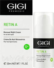 Cremă de noapte reînnoitoare pentru față — Gigi RetinA Renewal Night Cream 30 ml