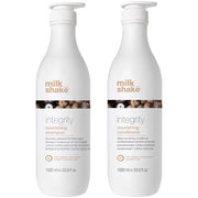 Pachet hidratare par integrity nourishing milk shake - sampon 1000ml si balsam 1000ml Milk Shake SET MILK SHAKE