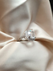 Inel din argint 925 cu cristale zirconiu Deny