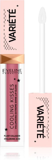 Variété Cooling Kisses lip gloss hidratant cu efect racoritor culoare 06 New Romance 6,8 ml EVELIN
