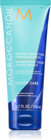 Sampon Moroccanoil Blonde Perfecting Purple Shampoo efect pentru neutralizare 200ml