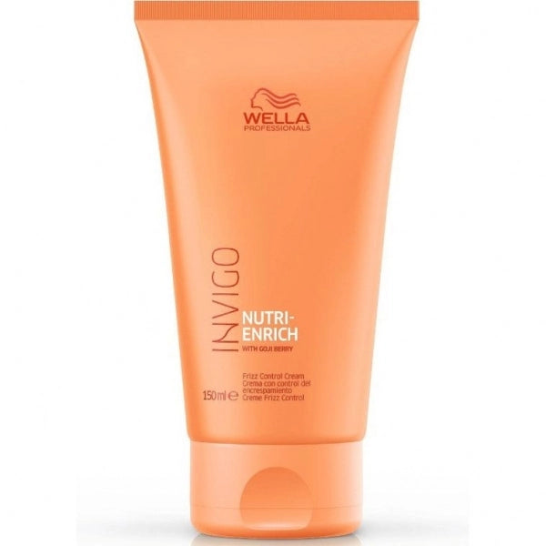 Tratament de par Wella Professionals Leave-In pentru par uscat si deteriorat Invigo NutriEnrichStraight Leave In Cream 150 ml
