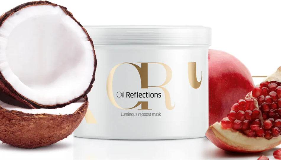 Masca de par Wella Professionals Oil Reflections Mască nutritivă pentru păr neted și lucios 150 ml