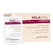 Aslavital Mineralactiv Pudră de Argilă pentru Tratamente Cosmetice - crema academie , Aslavital - shiny beauty  , pudra de argila crema de fata