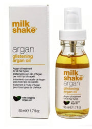 Milk Shake Argan - Ulei de argan pentru toate tipurile de par Glistening 50ml - crema academie , Shiny Beauty - shiny beauty  ,  crema de fata