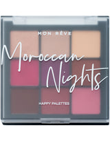 Paleta Fard MON REVE Happy Palettes MOROCCAN NIGHTS - crema academie , Shiny Beauty - shiny beauty  ,  crema de fata
