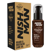NISHMAN - Ulei de barba 75 ml - crema academie , Shiny Beauty - shiny beauty  ,  crema de fata