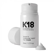 Masca de par pentru reparare K18 Leave-in professional molecular repair hair mask 50 ml - crema academie , Shiny Beauty - shiny beauty  ,  crema de fata
