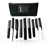 Set 9 piepteni de par din Carbon - TONI&GUY - Negru ACCESORIU FRIZERIE