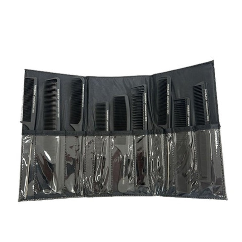 Set 9 piepteni de par din Carbon - TONI&GUY - Negru ACCESORIU FRIZERIE
