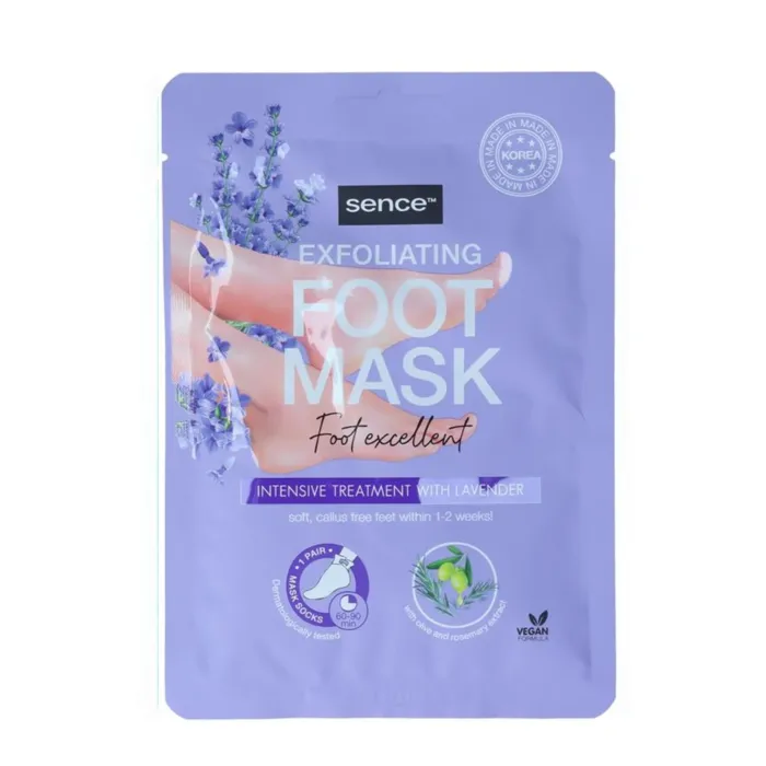 ### Sence Beauty Masca hidratanta pentru picioare 40 g Exfoliating intensive