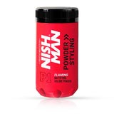 Pudra de volum - NISH MAN - FLAMING - 20 gr PIRNISH