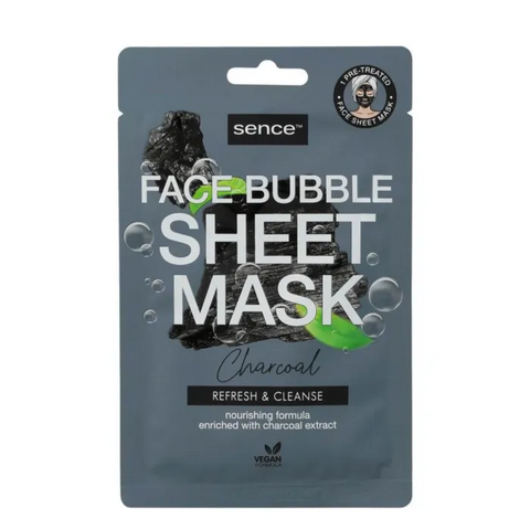 ***Sence Beauty Masca de fata 20 ml Charcoal