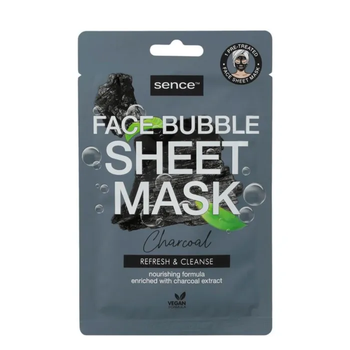 ***Sence Beauty Masca de fata 20 ml Charcoal
