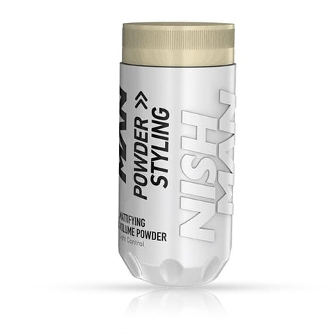 Pudra de volum - NISH MAN - Light Hold - Milky 20 gr PIRNISH