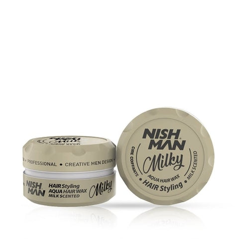Ceara lucioasa - NISH MAN Milky - 150 ml PIRNISH