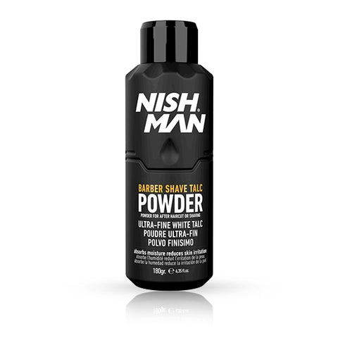 Pudra - NISH MAN - de talc parfumata - 180 g