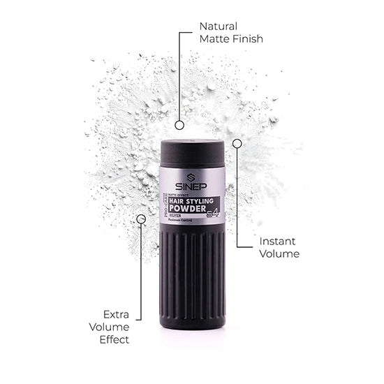 Pudra de volum - SINEP - S4 Matte Effect 20 gr Compara