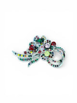 Martisor Brosa Floare cu pietre 04