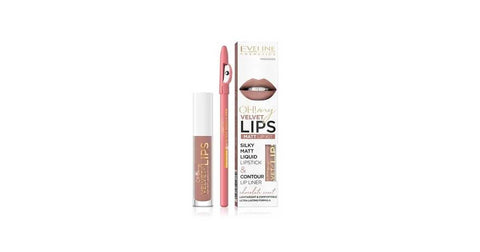 OH! my velvet LIPS Matt 11 Cookie Milkshake ROMEVE - Shiny Beauty