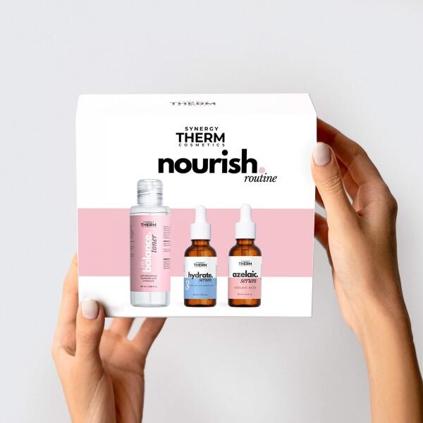Set hidratare NOURISH ROUTINE Synergy Therm SET CADOU SYNERGY THERM - Shiny Beauty