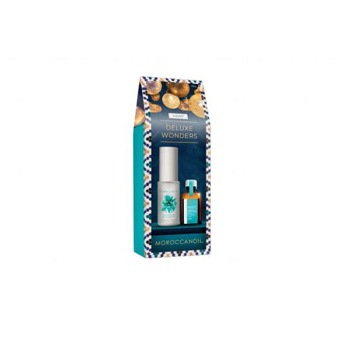 SET MOROCCANOIL Set De Par Stocking Stuffer Deluxe Wonders Light 30ml+15ml