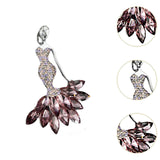 Brosa din aliaj balerina color v25