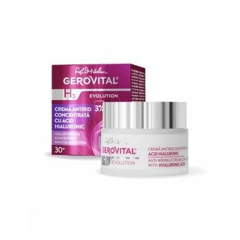 GEROVITAL H3 EVOLUTION CREMA ANTIRID CONCENTRATA CU ACID HIALURONIC 50ML - Shiny Beauty