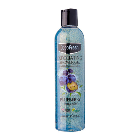 Deep Fresh gel de dus exfoliant Exotic Blueberry 400 ml