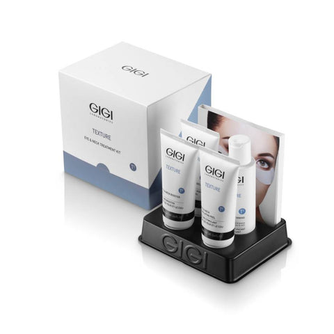 GIGI TEXTURE Set profesional pentru îngrijirea zonei pleoapelor și decolteului - Shiny Beauty