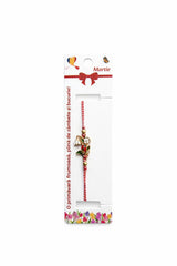 Martisor bratara ghiocel cu floare si buburuza - Shiny Beauty