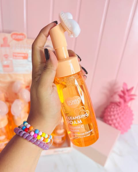 Spuma demachianta USHAS cu Vitamina C