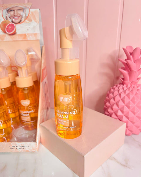 Spuma demachianta USHAS cu Vitamina C