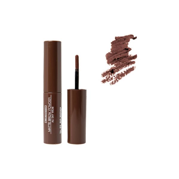 Pudră sprâncene Seventeen Matte Brow Powder nr 03 CSSEV - Shiny Beauty