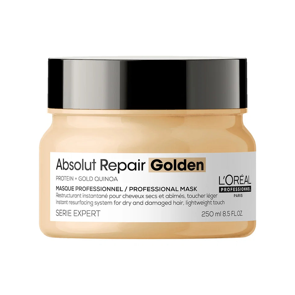 L'Oreal Professionnel SE Absolut Repair GOLD Masca Aurie 250ml - Pentru Par Uscat si Deteriorat - Shiny Beauty