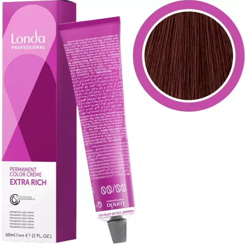VOPSEA LONDA Professional Nuanta 5/74 castaniu deschis  maro aramiu 60 ml