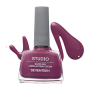 Lac pentru unghii seventeen studio rapid dry longlasting color nr 168