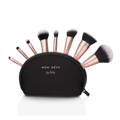 Aplicator MAKE-UP SET LES PETITS 8 PENSULE PENTRU FAȚĂ Și OCHI