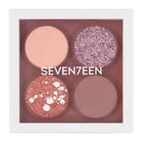 SEVENTEEN VIBRANT EYES QUAD PALETTE No.09 Pink Love FPSEV