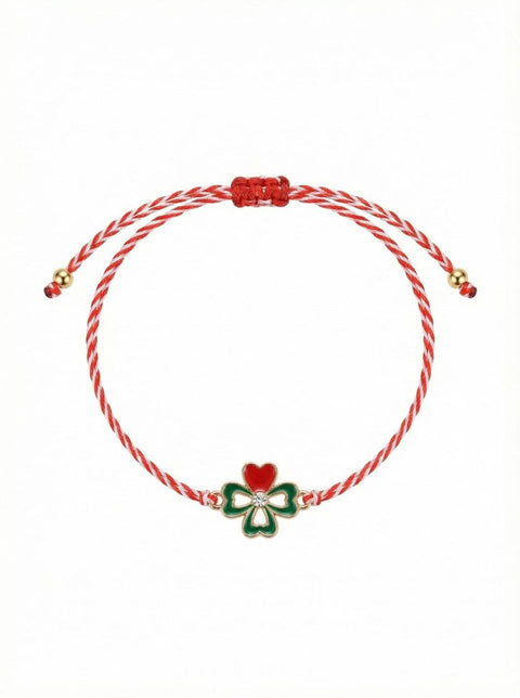 Martisor bratara trifoi - Shiny Beauty