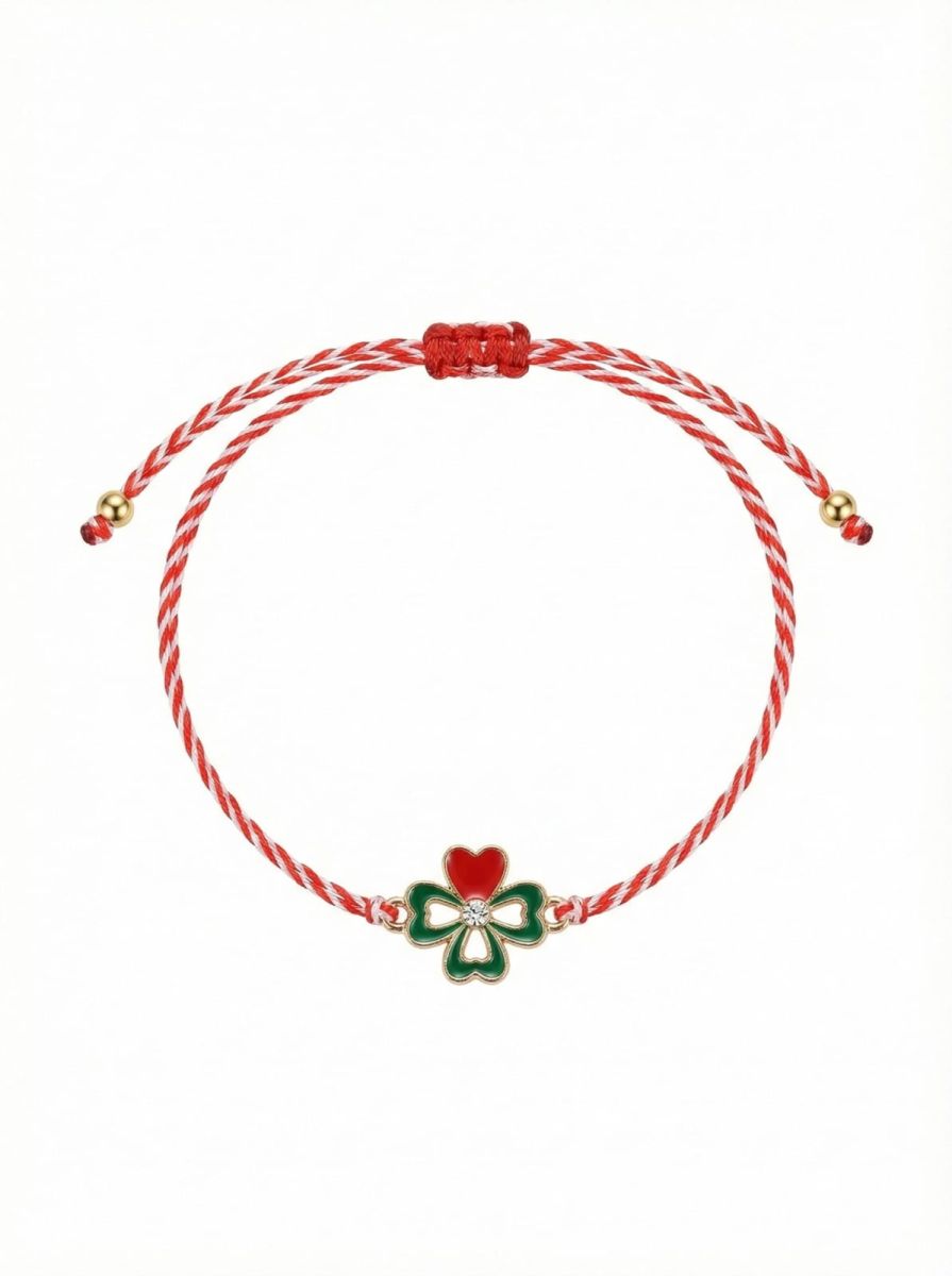 Martisor bratara trifoi - Shiny Beauty