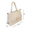 Poseta piele naturala Beige - Shiny Beauty