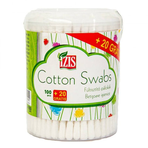 *** Izis Betisoare Urechi Cutie 100Buc + 20 buc