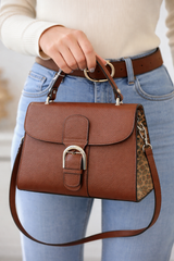 Poseta piele naturala pantera - Shiny Beauty