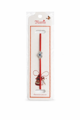 Martisor bratara inima argintie