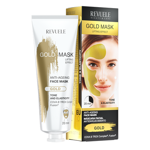 Revuele crema fata Masca anti-imbatranire Revuele, Gold mask lifting effect, 80 ml