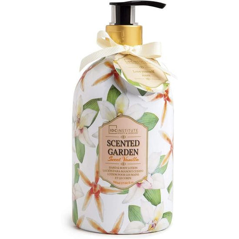Lotiune de maini si corp Scented Garden Sweet Vanilla IDC Institute500 ml