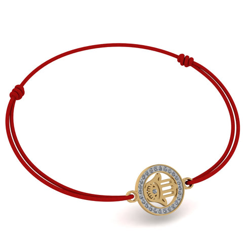 Martisor bratara placat aur 24k C8
