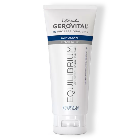 Exfoliant Enzimatic Gerovital H3 Equilibrium, 200 ml PRODUS ROMANESC